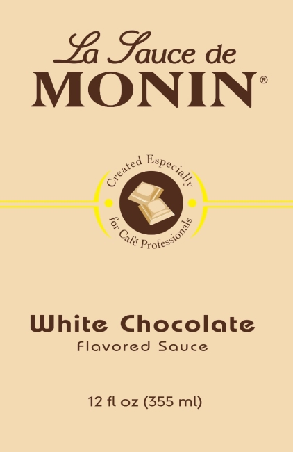 Sirop Monin Sauce au Chocolat blanc | Monin 355ml