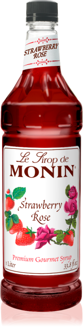 Sirop de fraise MONIN - La douceur fruitée des fraises dans votre verre