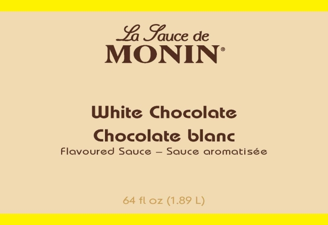 Monin - Sauce chocolat blanc Monin 50 cL