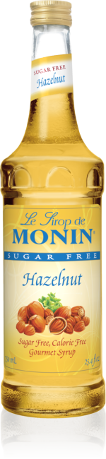 Monin - Sirop noisette sans sucre Monin 70 cL