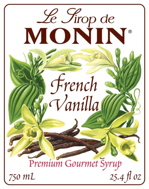 Sirop de vanille française sans sucre (French Vanilla)