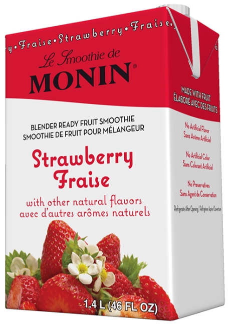 Monin Strawberry Fruit Smoothie Mix