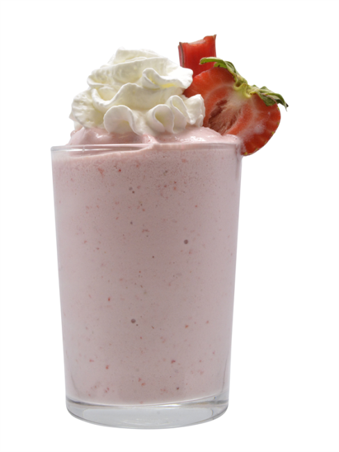Strawberry Rhubarb Pie Shake Recipe | Monin