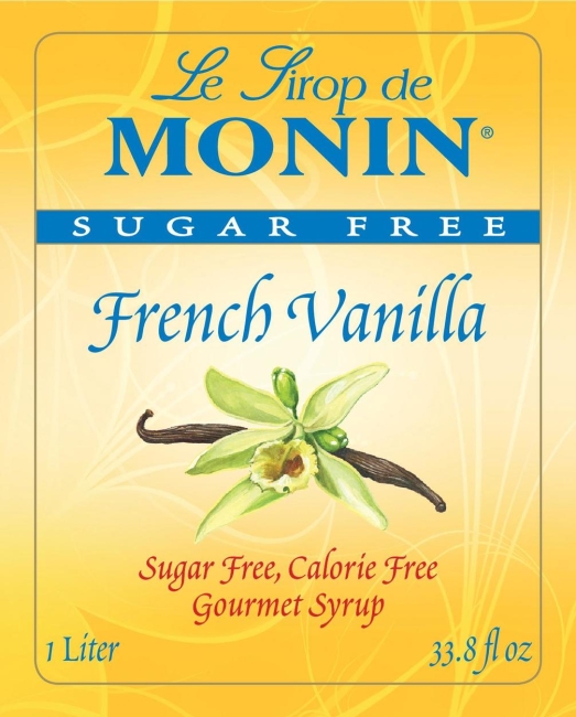 Monin - Sirop Vanille Vanille Sans Sucre - 1L : : Épicerie et  Cuisine gastronomique