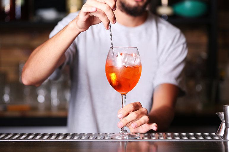 Mixing Drinks Monin